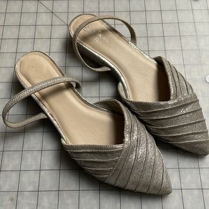 Seychelles silver shoes